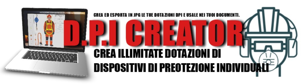 Crea le tue dotazioni di Dpi per mansione e utilizzale nei tuoi documenti o procedure sulla sicurezza.