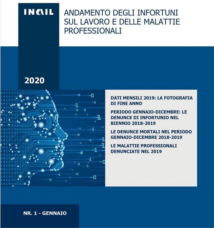 ANDAMENTO DEGLI INFORTUNI SUL LAVORO E DELLE MALATTIE PROFESSIONALI INAIL